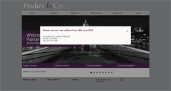 Desktop Screenshot of parkerandcosolicitors.com